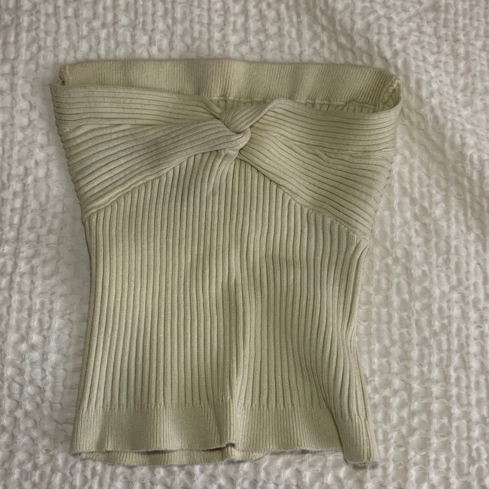 Shein Beige Tube Top